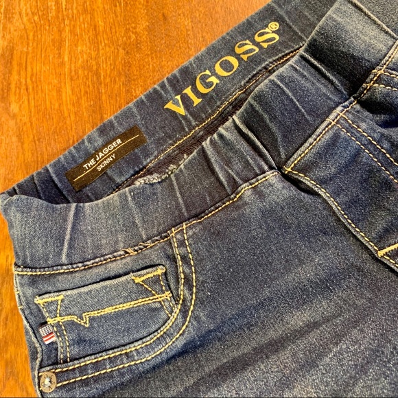 Vigoss Kitty Cat Knee Cap Jeggings For Girls - Picture 5 of 6